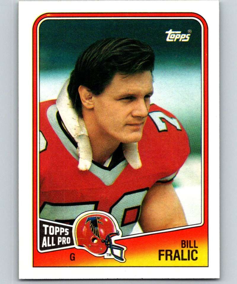 1988 Topps #388 Bill Fralic Falcons NFL Football