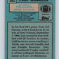 1988 Topps #391 Tony Casillas RC Rookie Falcons NFL Football Image 2