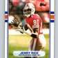 1989 Topps #7 Jerry Rice 49ers NFL Football