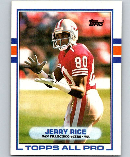 1989 Topps #7 Jerry Rice 49ers NFL Football