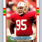 1989 Topps #10 Michael Carter 49ers NFL Football Image 1