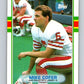 1989 Topps #15 Mike Cofer RC Rookie 49ers NFL Football Image 1