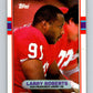 1989 Topps #20 Larry Roberts 49ers NFL Football Image 1