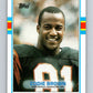 1989 Topps #24 Eddie Brown Bengals NFL Football Image 1