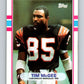 1989 Topps #29 Tim McGee Bengals NFL Football Image 1