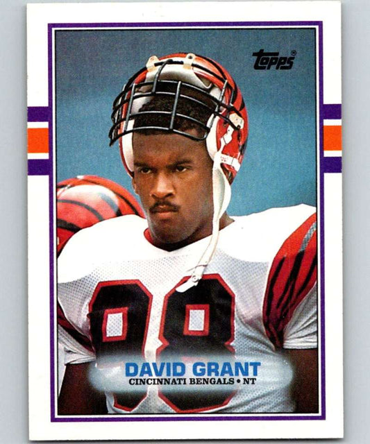 1989 Topps #31 David Grant Bengals NFL Football