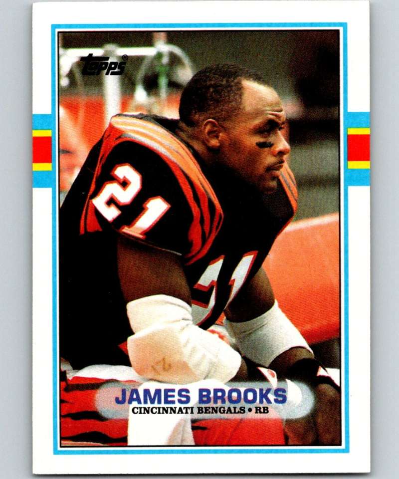 1989 Topps #35 James Brooks Bengals NFL Football