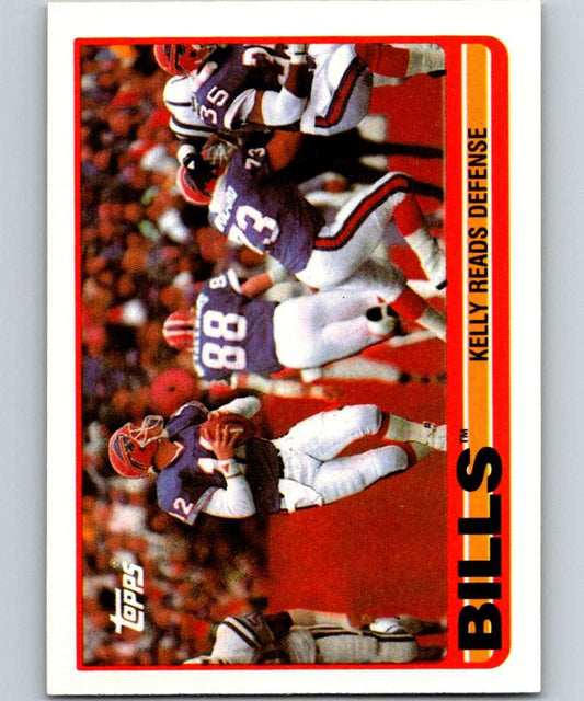 1989 Topps #40 Jim Kelly Bills TL NFL Football Image 1