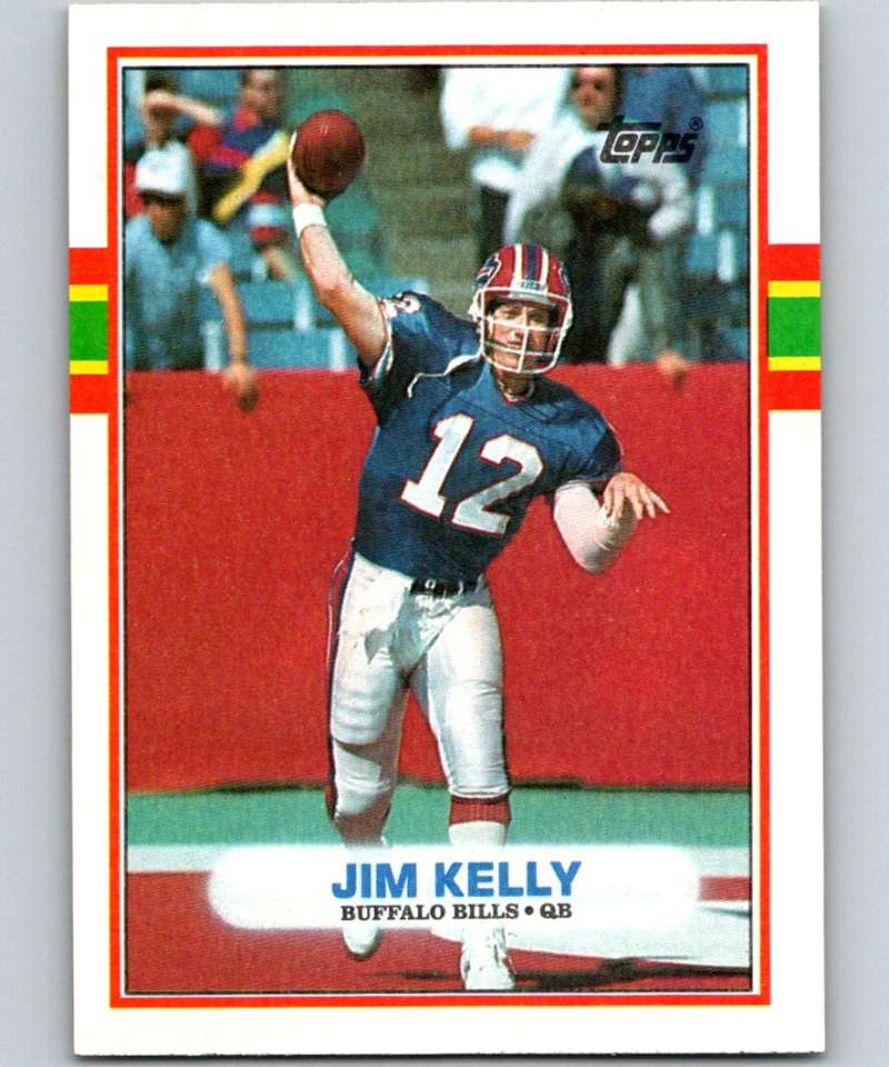 1989 Topps #46 Jim Kelly Bills NFL Football