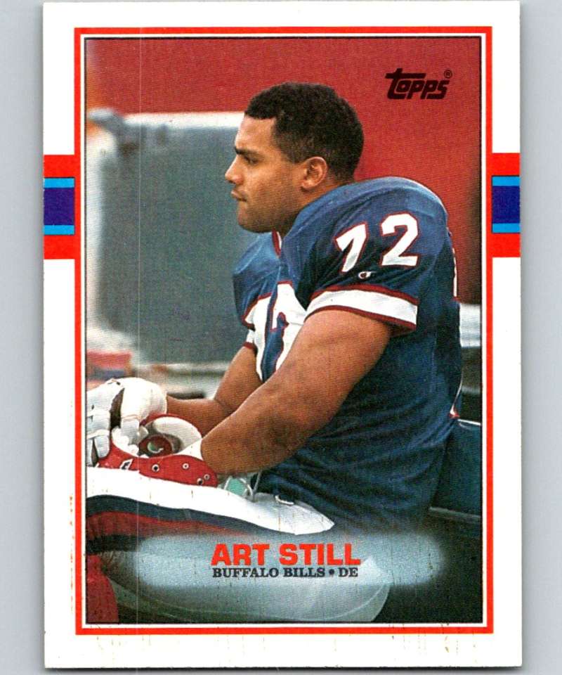 1989 Topps #49 Art Still Bills NFL Football Image 1