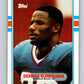 1989 Topps #51 Derrick Burroughs Bills NFL Football Image 1