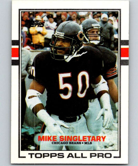 1989 Topps #58 Mike Singletary Bears NFL Football