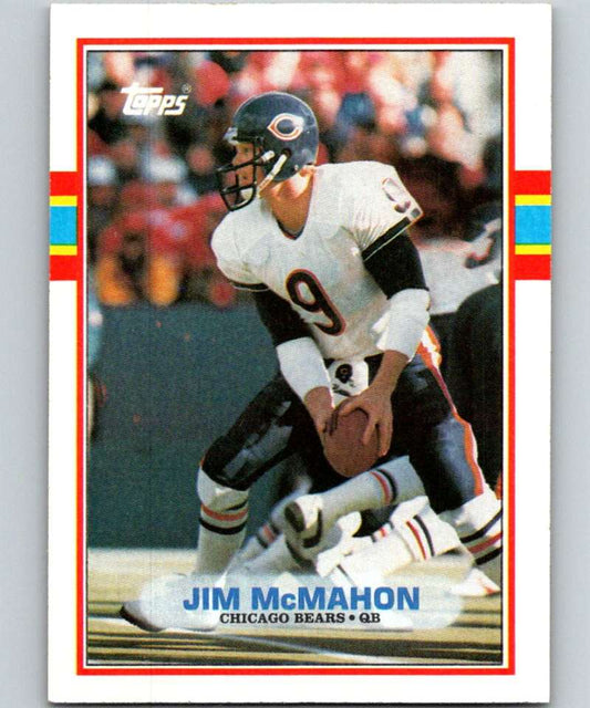 1989 Topps #62 Jim McMahon Bears NFL Football