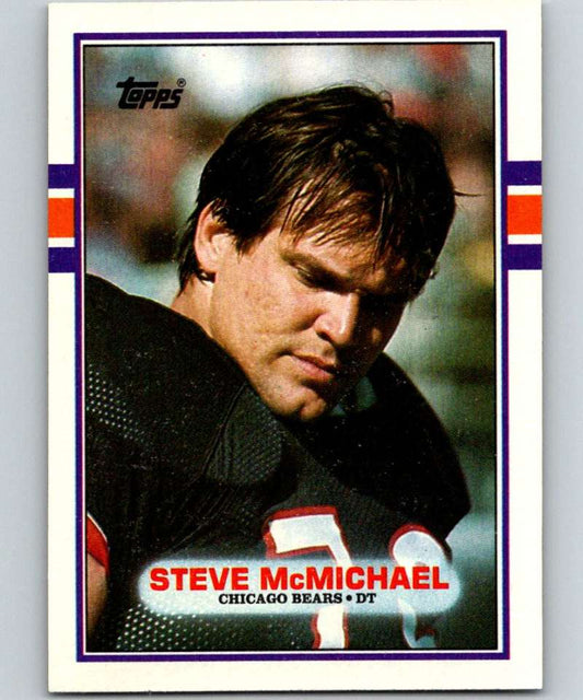 1989 Topps #69 Steve McMichael Bears NFL Football Image 1