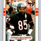 1989 Topps #70 Dennis McKinnon Bears NFL Football Image 1