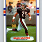 1989 Topps #71 Brad Muster RC Rookie Bears NFL Football Image 1