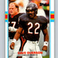 1989 Topps #73 Dave Duerson Bears NFL Football Image 1