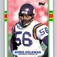 1989 Topps #84 Chris Doleman Vikings NFL Football Image 1