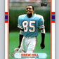 1989 Topps #95 Drew Hill Oilers NFL Football Image 1