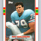 1989 Topps #101 Ray Childress Oilers NFL Football Image 1