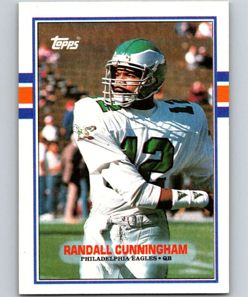 1989 Topps #115 Randall Cunningham Eagles NFL Football