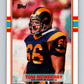 1989 Topps #123 Tom Newberry RC Rookie LA Rams NFL Football Image 1