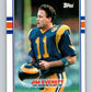 1989 Topps #129 Jim Everett LA Rams NFL Football Image 1