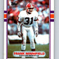 1989 Topps #139 Frank Minnifield Browns NFL Football Image 1