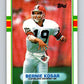 1989 Topps #141 Bernie Kosar Browns NFL Football