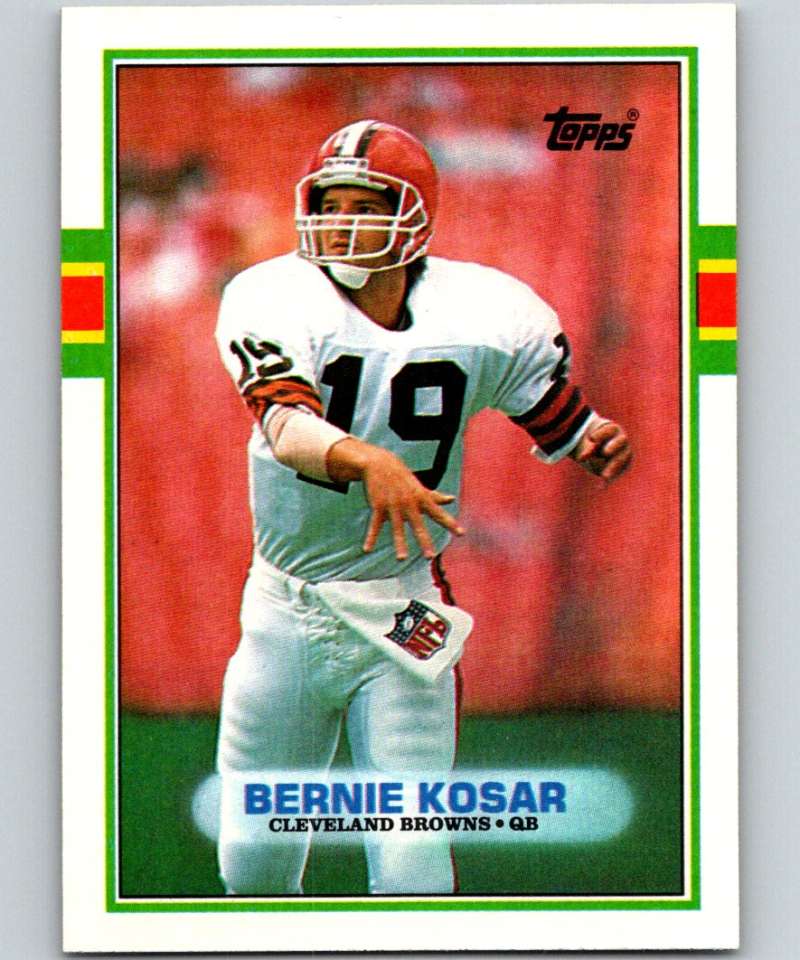 1989 Topps #141 Bernie Kosar Browns NFL Football