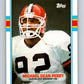 1989 Topps #148 Michael Dean Perry RC Rookie Browns NFL Football