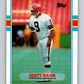 1989 Topps #150 Matt Bahr Browns NFL Football Image 1