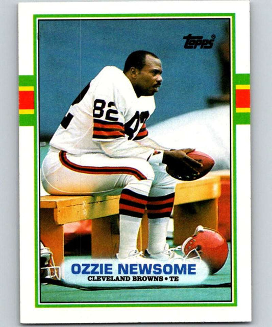 1989 Topps #151 Ozzie Newsome Browns NFL Football Image 1