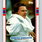 1989 Topps #153 Morten Andersen Saints NFL Football