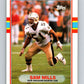 1989 Topps #155 Sam Mills Saints NFL Football Image 1
