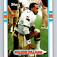 1989 Topps #157 Dalton Hilliard Saints NFL Football Image 1