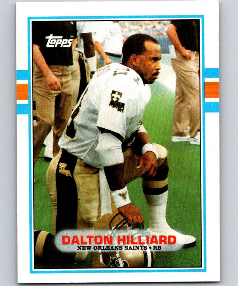 1989 Topps #157 Dalton Hilliard Saints NFL Football Image 1