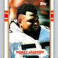 1989 Topps #163 Rickey Jackson Saints NFL Football Image 1