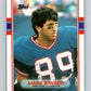 1989 Topps #175 Mark Bavaro NY Giants NFL Football