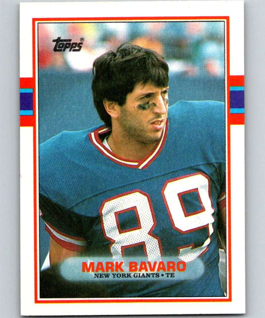 1989 Topps #175 Mark Bavaro NY Giants NFL Football