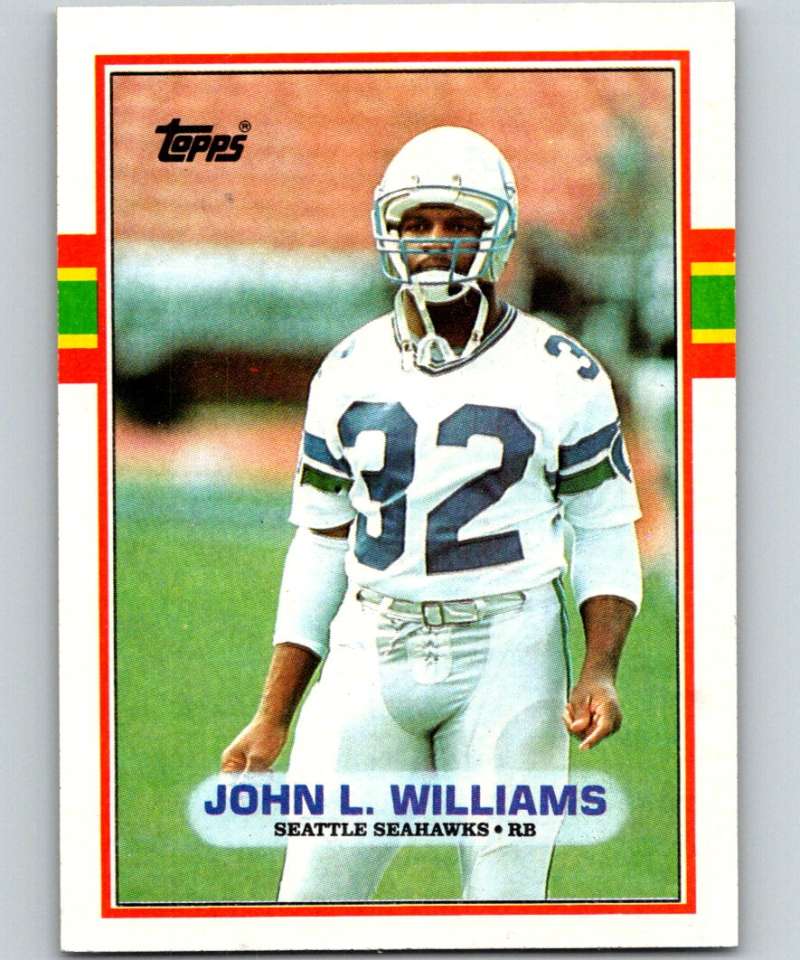 1989 Topps #190 John Williams Seahawks NFL Football