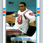 1989 Topps #204 Irving Fryar Patriots NFL Football Image 1