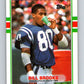 1989 Topps #213 Bill Brooks Colts NFL Football Image 1