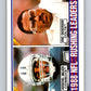 1989 Topps #219 Herschel Walker/Eric Dickerson Rushing Leaders NFL Football Image 1