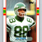 1989 Topps #225 Al Toon NY Jets NFL Football Image 1