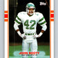 1989 Topps #226 John Booty RC Rookie NY Jets NFL Football Image 1