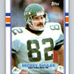 1989 Topps #230 Mickey Shuler NY Jets NFL Football Image 1