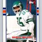 1989 Topps #235 Wesley Walker NY Jets NFL Football Image 1