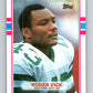 1989 Topps #236 Roger Vick NY Jets NFL Football Image 1