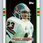 1989 Topps #243 Sammy Winder Broncos NFL Football Image 1